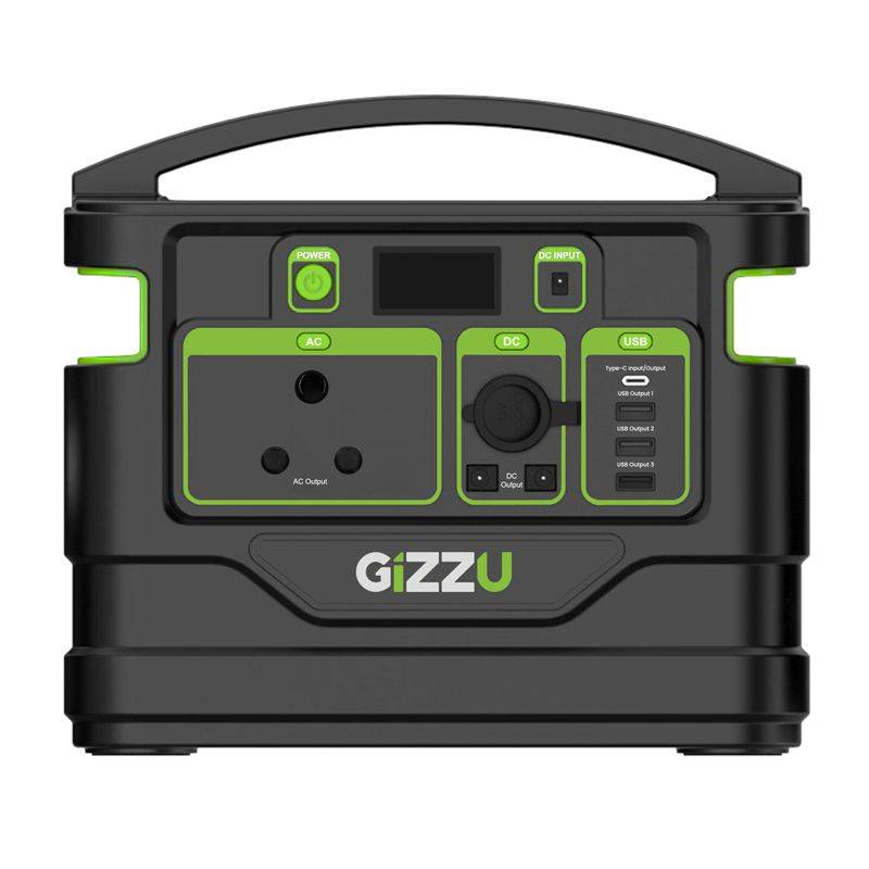 Gizzu 518Wh Portable Power Station 2 x 3 Prong SA Plug Point (UNBOXED DEAL)