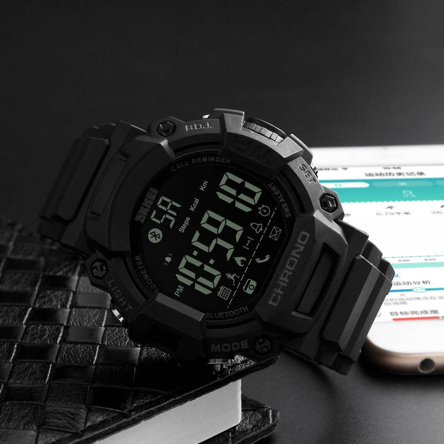 SKMEI 1249 Waterproof  Alarm Bluetooth Sports Watch