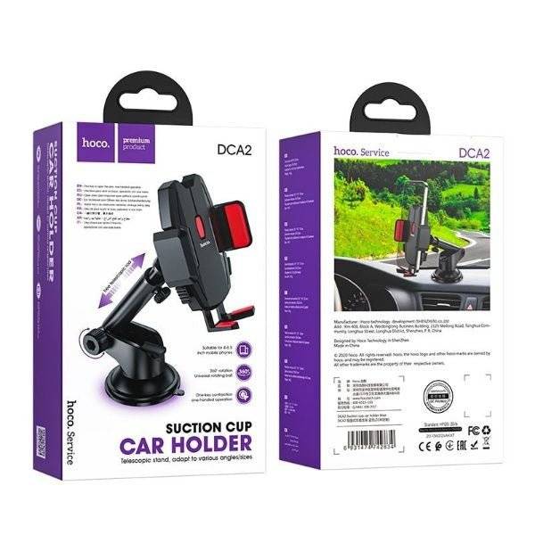 Car Phone Holder Suction Cup Car holder - Hoco DCA2