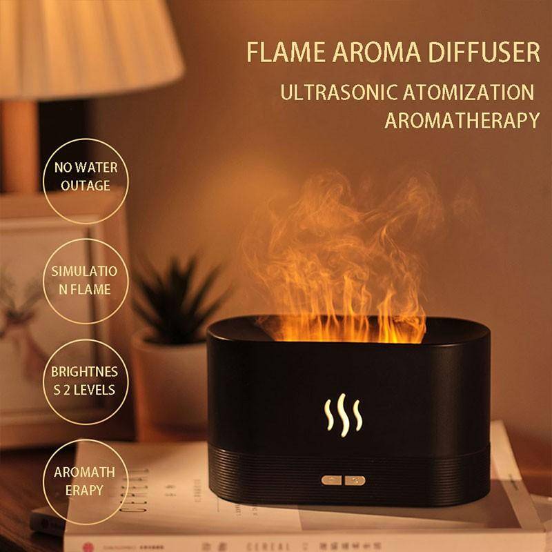 Flame Aroma Diffuser - white