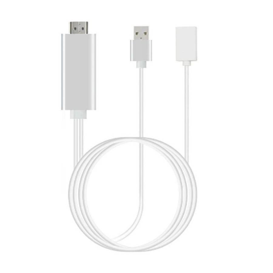 HDMI Cable HDTV TV Digital AV Adapter 2M USB HDMI 1080P Smart Converter Cable