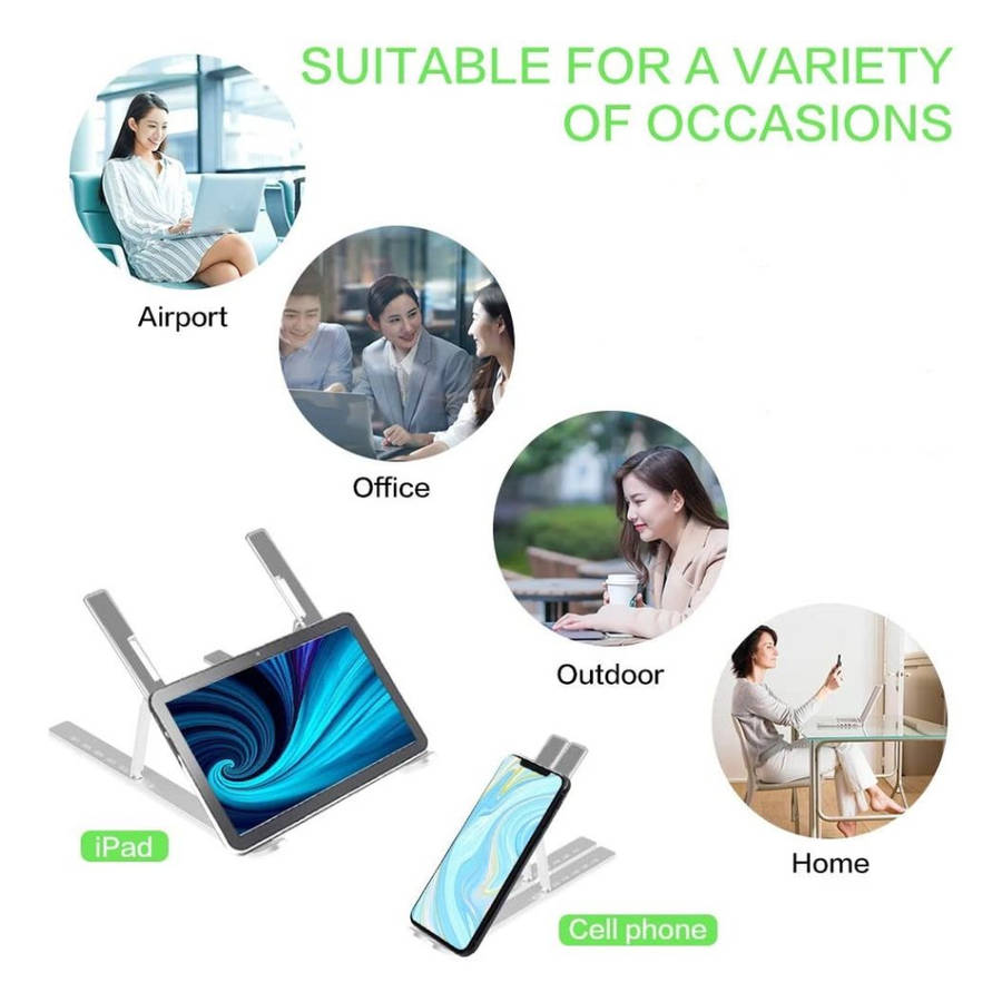 Adjustable Foldable Potable Laptop Stand