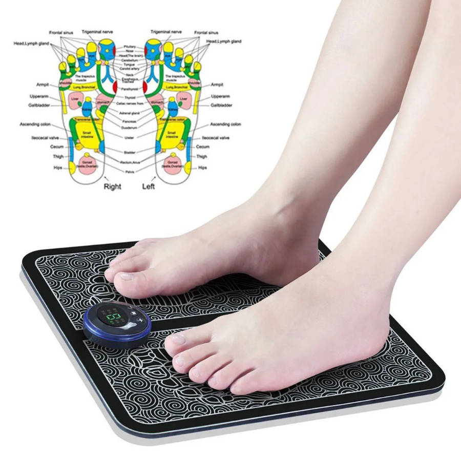 Rechargeable EMS Muscle Stimulator Foot Massager