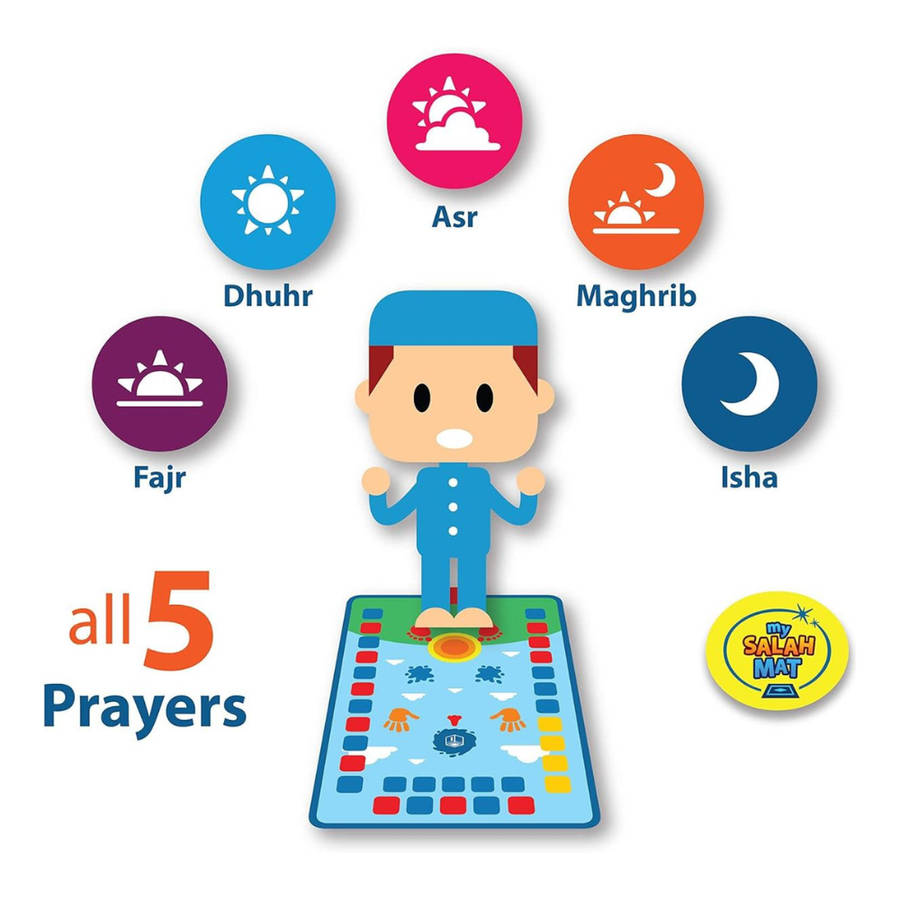 My Salah Mat - Educational Muslim Prayer Mat