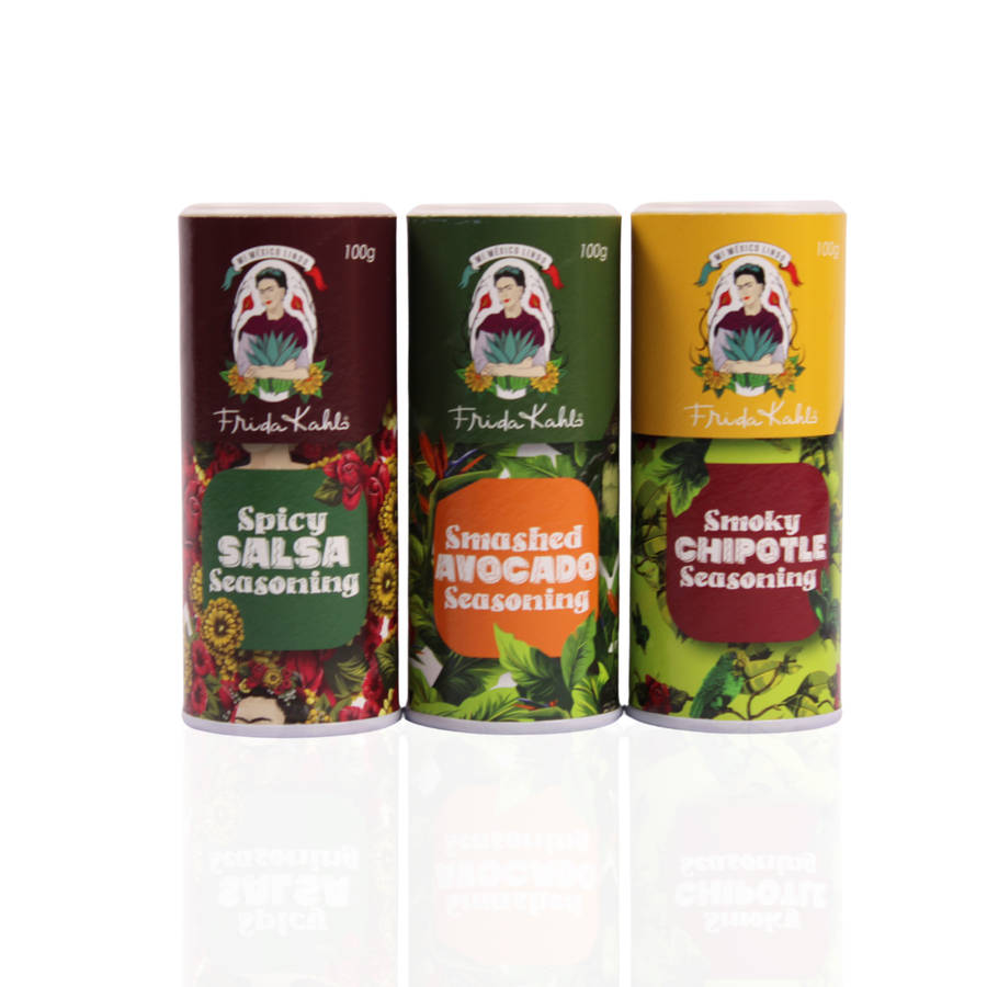 Frida Khalo Spice Set | 3 Mexican Spices