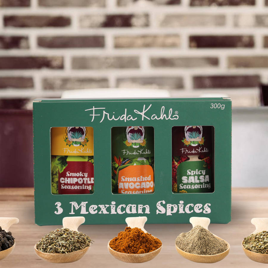 Frida Khalo Spice Set | 3 Mexican Spices