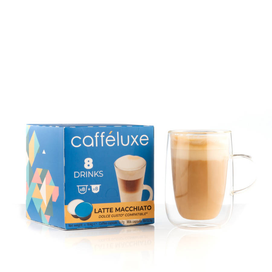 Caffeluxe Mixed Variety Bundle l 48 Capsules l NESCAF Dolce Gusto Compatible Pods