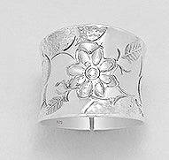 Solid 925 Sterling Silver Ring Size 7