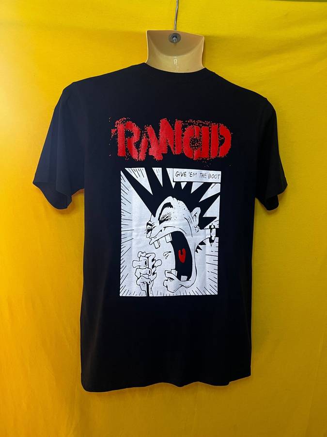 Rancid Double sided T-shirt Black