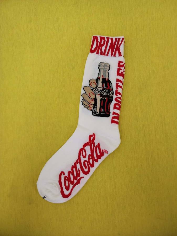 Cola White Socks