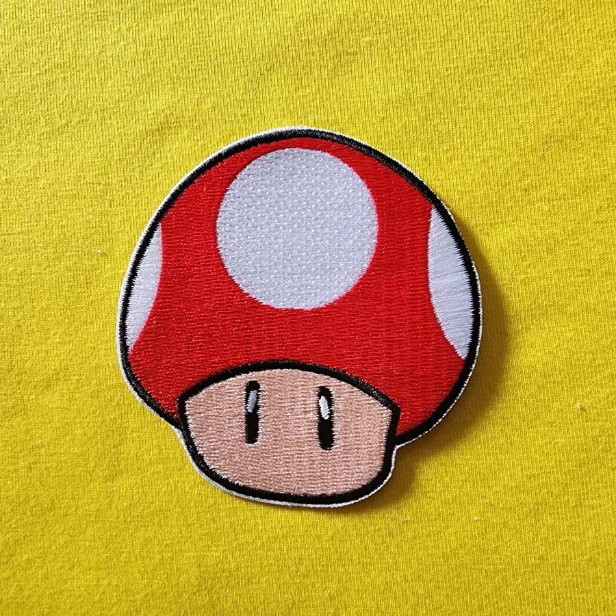 Mario Iron on Patch