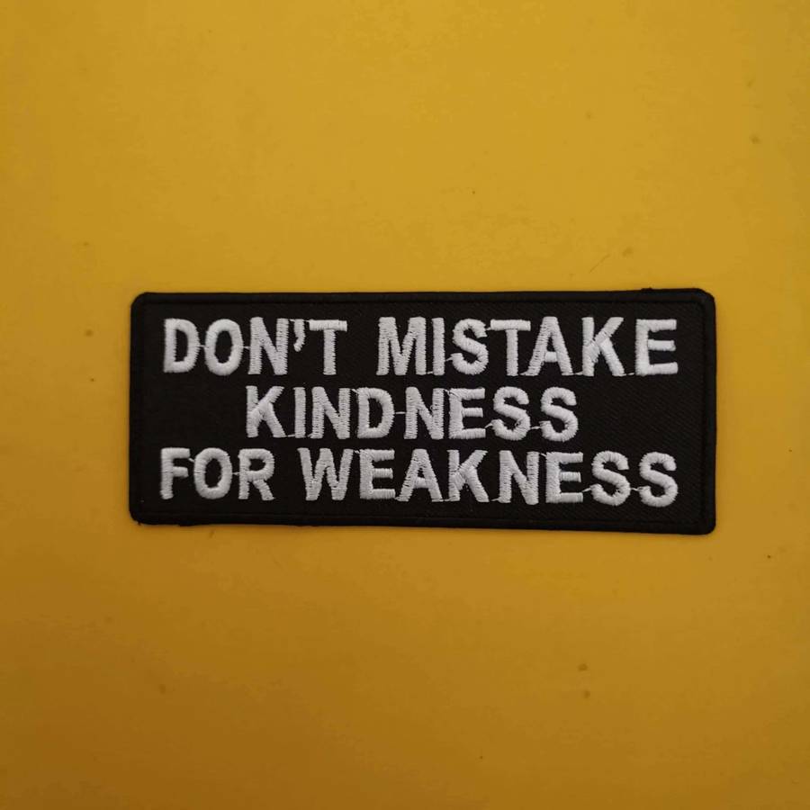 Mistake Iron on Patch
