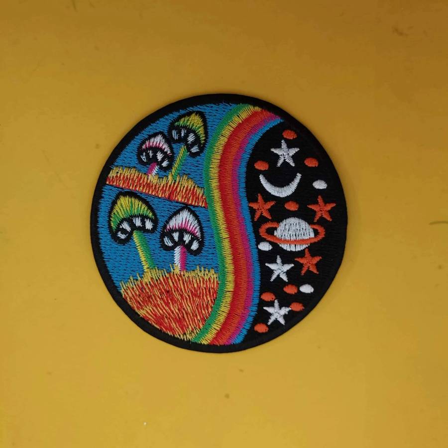 Mushroom Iron on Patch