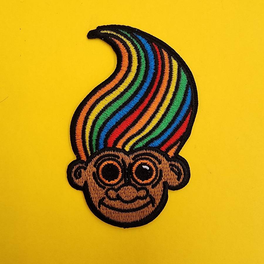 Troll Iron on Patch