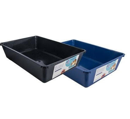 Plastic Cat Litter Pans, Open Tray Kitty Litter Pans 290x410x100mm