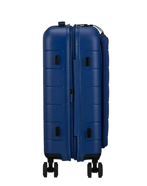 American Tourister Novastream 55cm Expandable Cabin Spinner - Laptop Compartment | Navy Blue