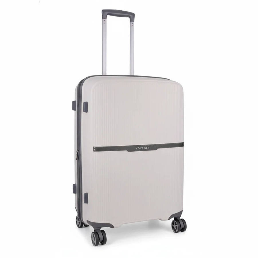 Voyager Traveler 65cm Medium Check-In White