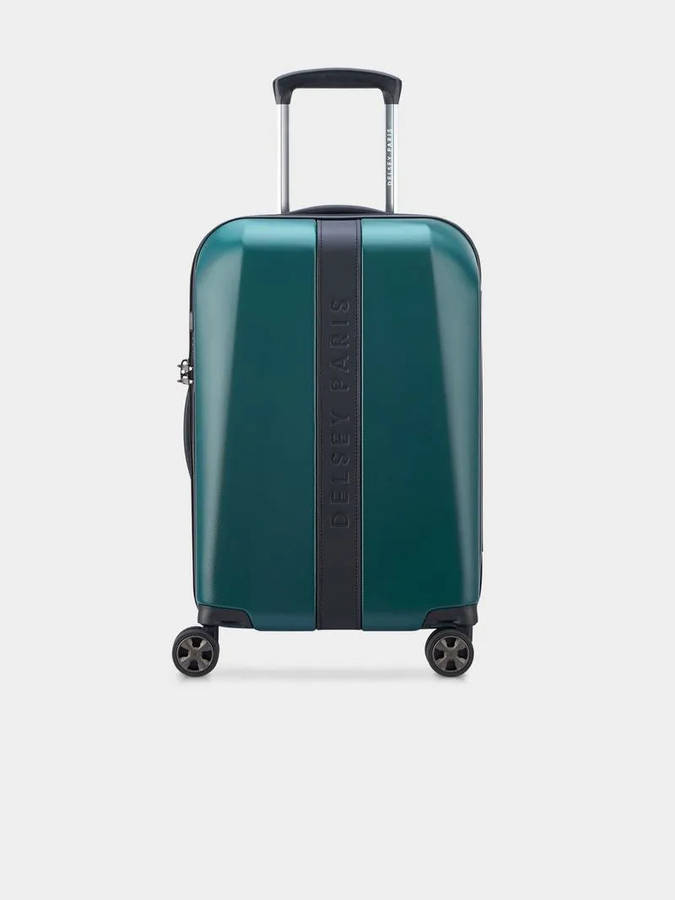 Delsey Promenade Hard 2.0 55cm Cabin Trolley Case Green