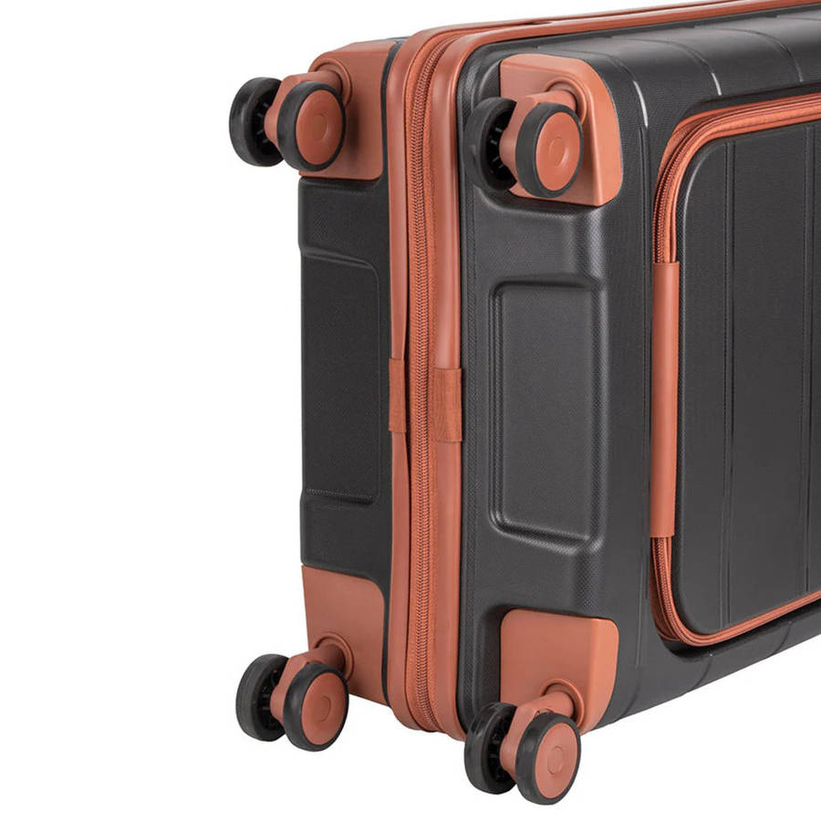 Monte Carlo Business Front Loader Carry-On Black