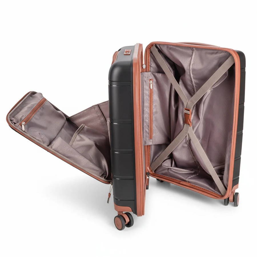 Monte Carlo Business Front Loader Carry-On Black