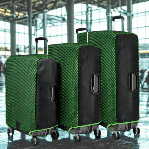 Samsonite SCure 3 Piece Set Aqua Blue + 2 Free Luggage Gloves DUO 2.0