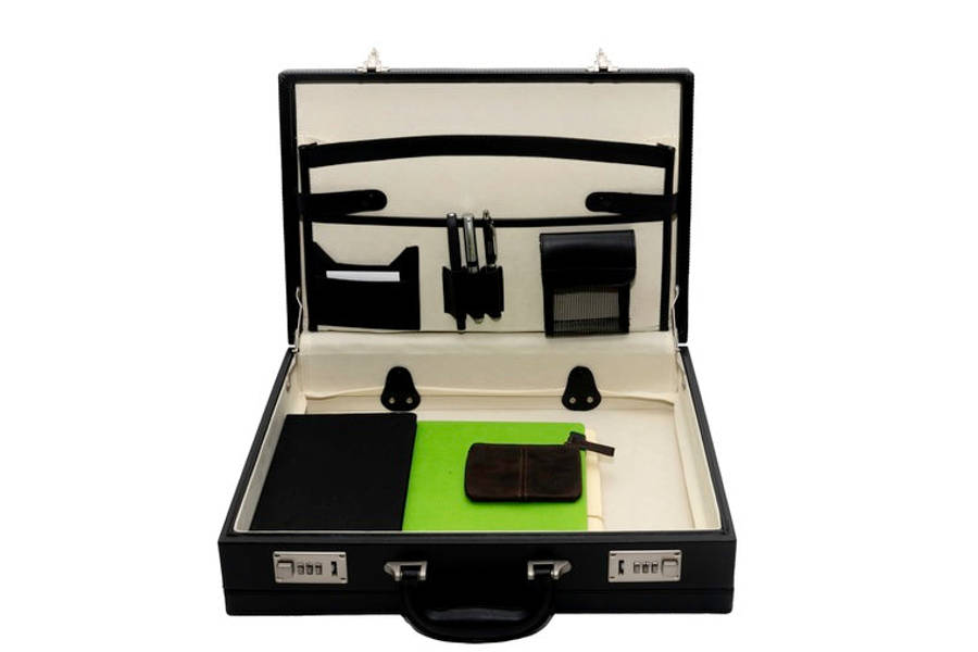 Gino De Vinci PVC Attache Case Expandable