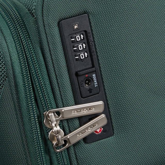 Samsonite Base Breeze 4 Wheel Exp Cabin Suitcase - 55cm Dark Green