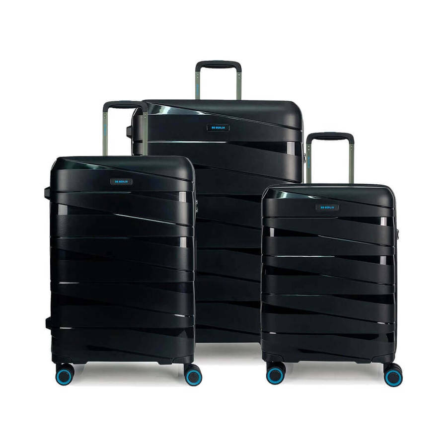 BG Berlin TED Collection 3 Piece Black
