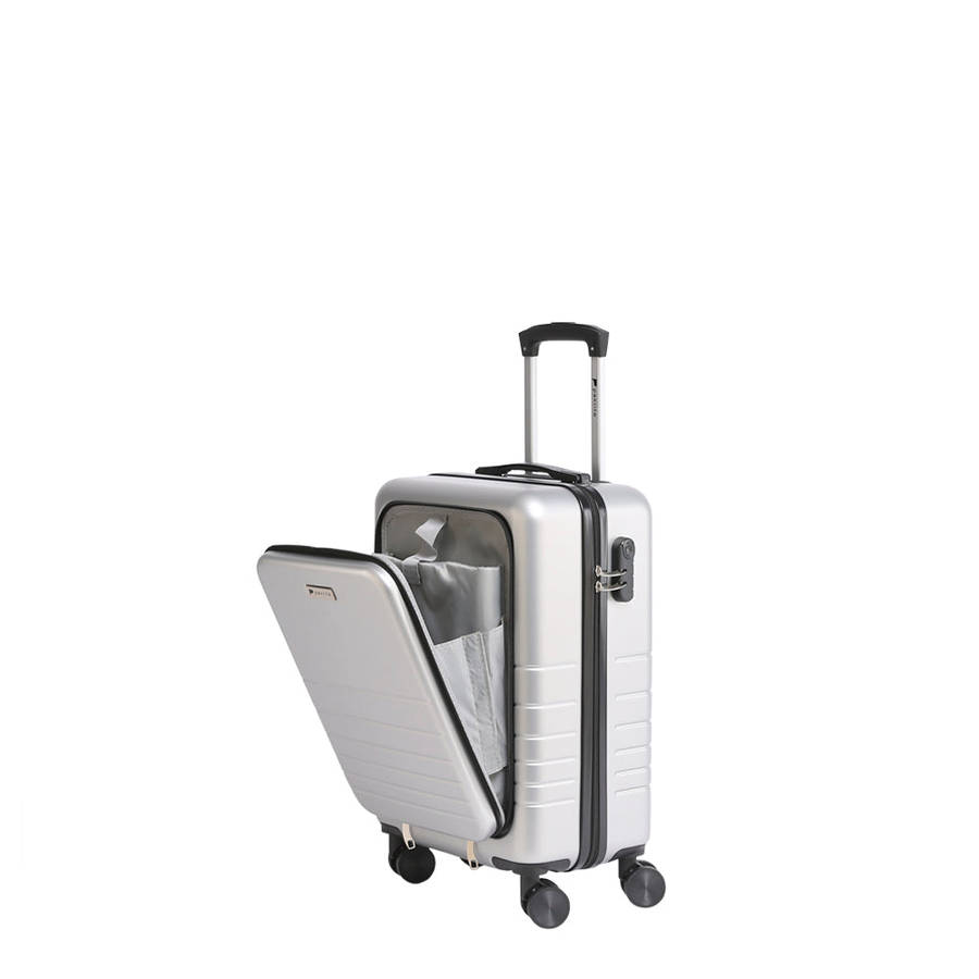Paklite Vision 55cm Hardshell Mobile Office Silver
