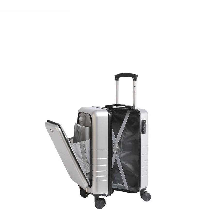 Paklite Vision 55cm Hardshell Mobile Office Silver