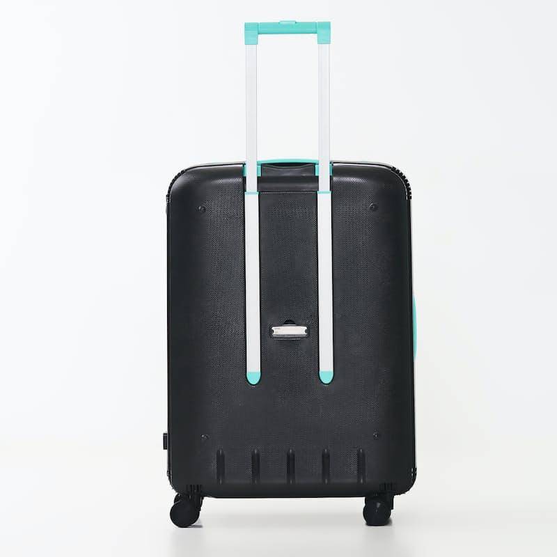 Evolution Premium 3-Piece Spinner Luggage Set with TSA Combination Lock Black with Mint