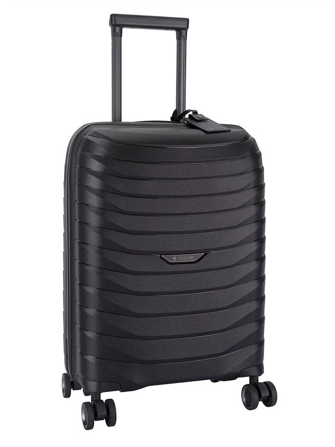 Cellini Grande 55cm Carry-On Trolley Case Black