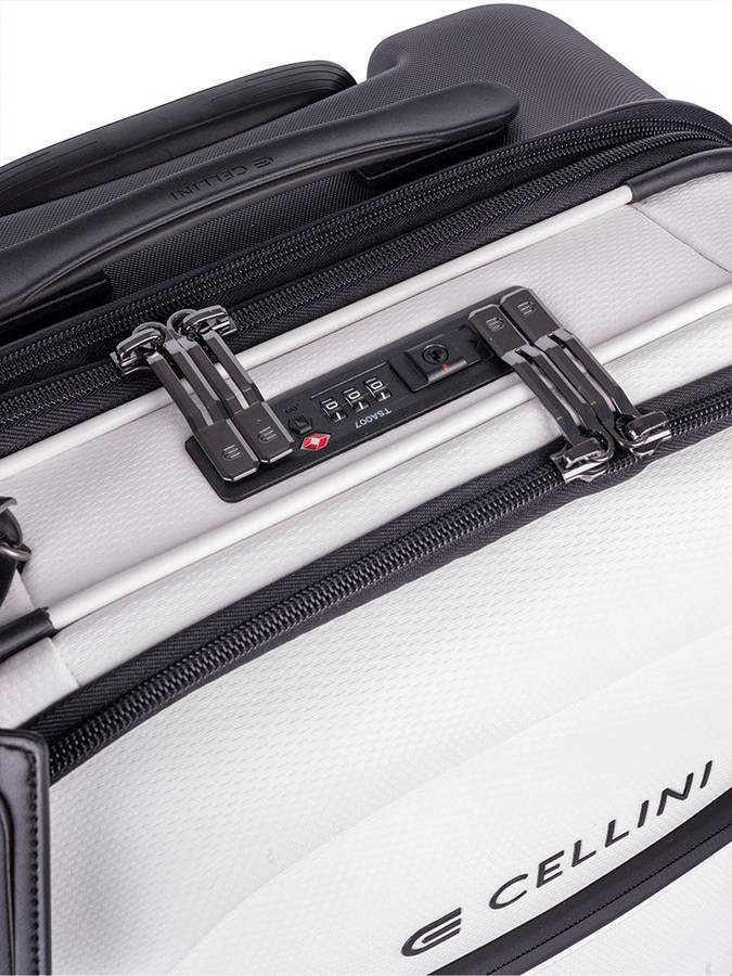 Cellini Pro X 2 Wheel Carry-On Pullman White