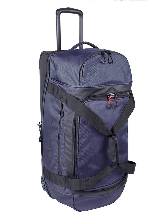 Cellini Xplorer Large Double Decker Trolley Duffel Blue