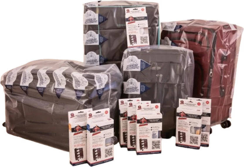 Cellini Cruze 3 Piece Set Navy +Free Large & medium Plastic luggage protector cover