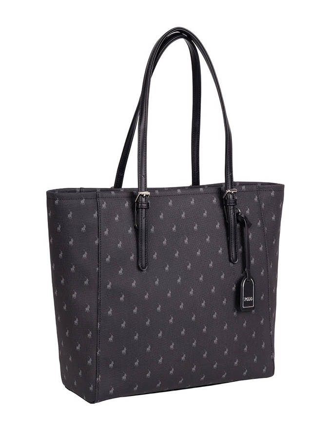 Polo Iconic Tote Handbag Black