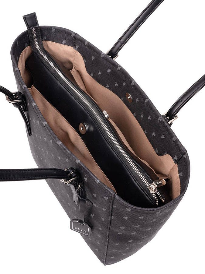 Polo Iconic Tote Handbag Black