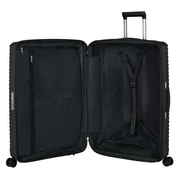 Samsonite Upscape 3 Piece Set Black + 2 Free Luggage Gloves DUO 2.0