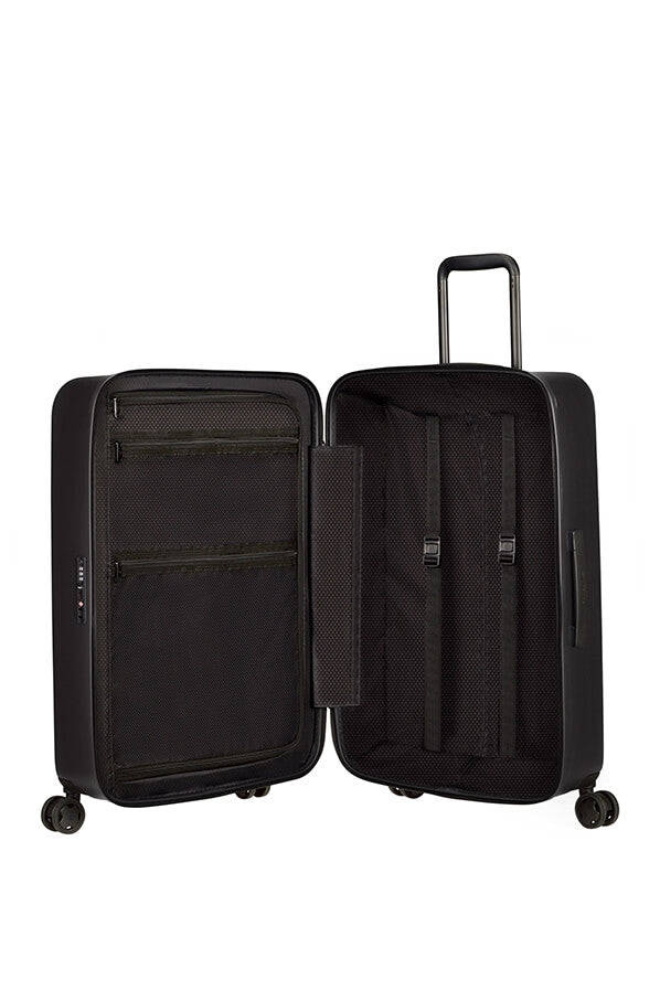 Samsonite Stackd 3 Piece Set -Black + 2 Free Luggage Gloves DUO 2.0