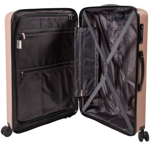 Paklite - Carbonite Medium 60 cmTrolley Case Spinner - Rose Gold