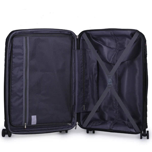 Pierre Cardin Montpellier Luggage Spinner 3 Piece Set Navy