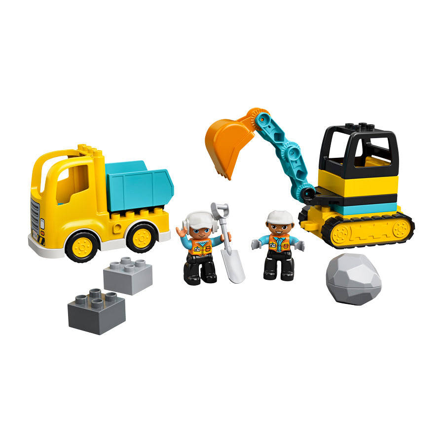 LEGO DUPLO Truck & Tracked Excavator