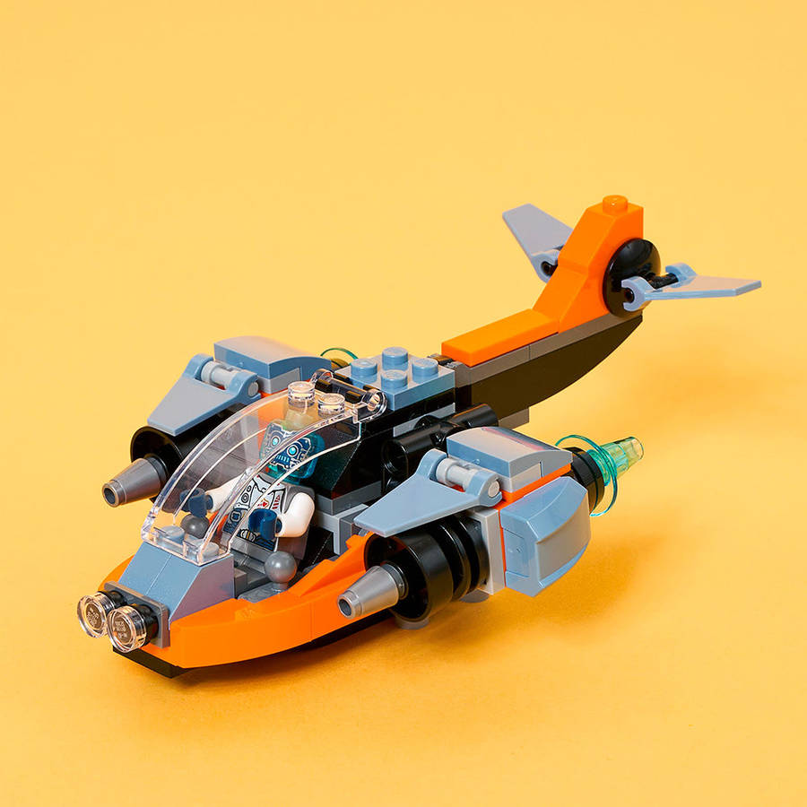 LEGO Creator 3in1 Cyber Drone Building Kit 31111