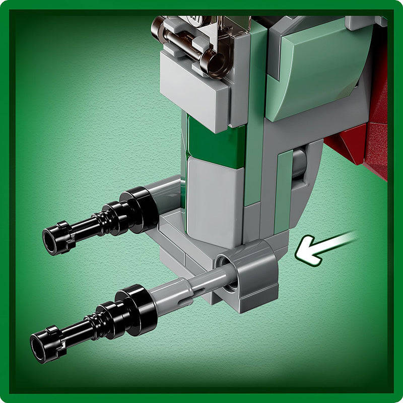 LEGO Star Wars Boba Fett's Starship Microfighter Building Toy Set 75344