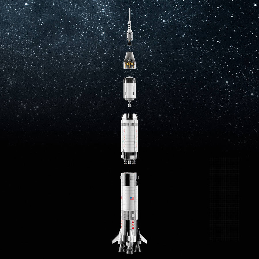 LEGO Ideas LEGO NASA Apollo Saturn V 92176