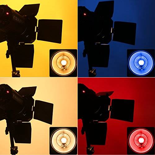 CRAPHY 440W Professional Studio Flash Photography Kit, Strobe Flash and Softbox Lighting Kit with...