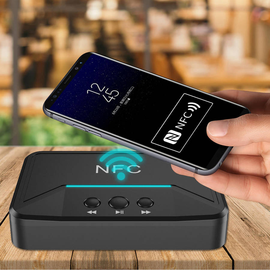 NFC Wireless Audio bluetooth 5.0+EDR Receiver Adapter For Car Home Speaker Stereo