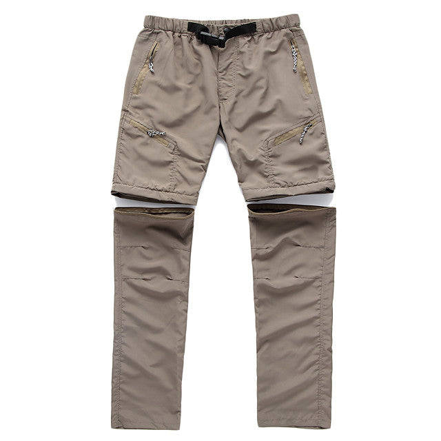 Men's Women's Hiking Pants Trousers Convertible Pants / Zip Off Pants