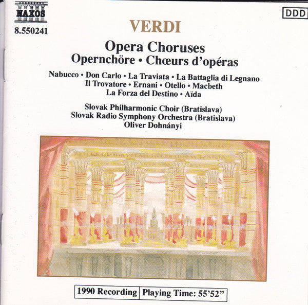 Verdi - Slovak Philharmonic Choir (Bratislava), Slovak Radio Symphony Orchestra (Bratislava), Oli...