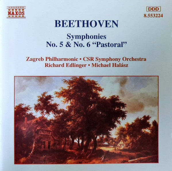 Ludwig van Beethoven, Richard Edlinger, Michael Halasz - Symphonies No.5 & No. 6 "Pastoral"